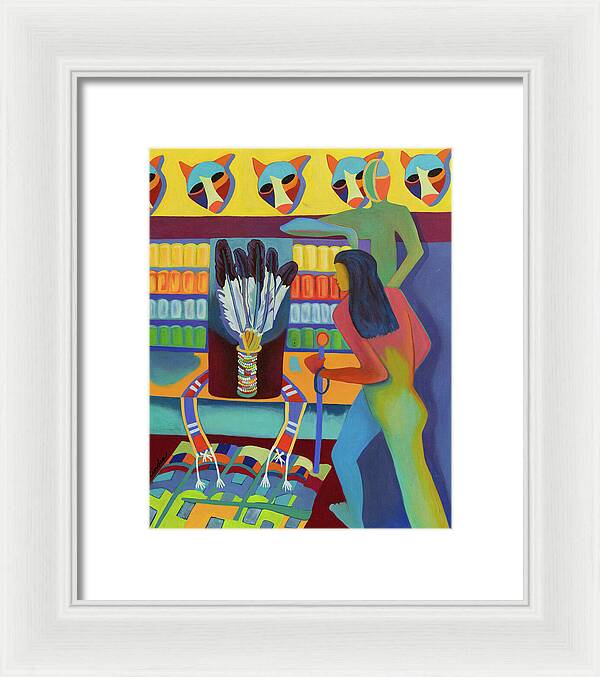 Homage to the Chief - Framed Print