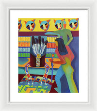 Homage to the Chief - Framed Print