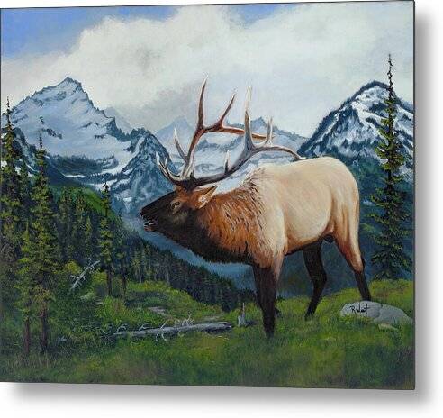 Hunter's Dream - Metal Print