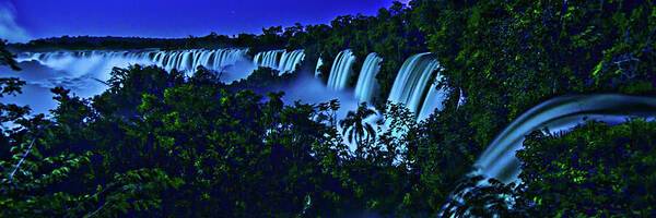 Iguazu Moonlight - Art Print