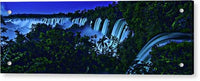 Iguazu Moonlight - Acrylic Print