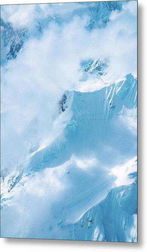 In the Clouds - Metal Print