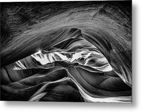 Inside the mountain - Metal Print