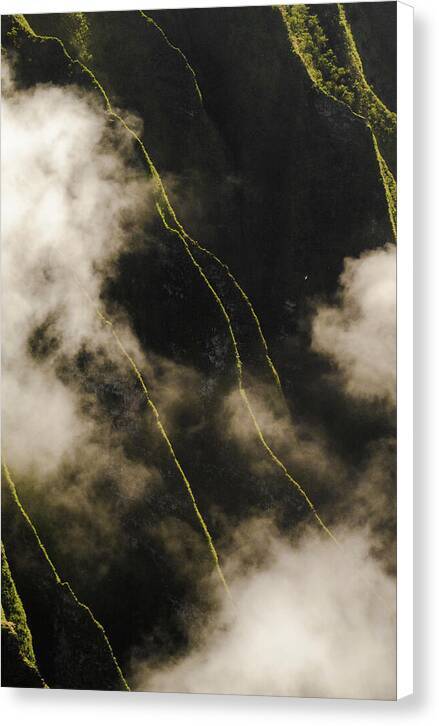 Kauai Misty Mountains - Canvas Print