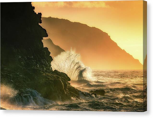 Kee Beach - Canvas Print Canvas Print 1ArtCollection