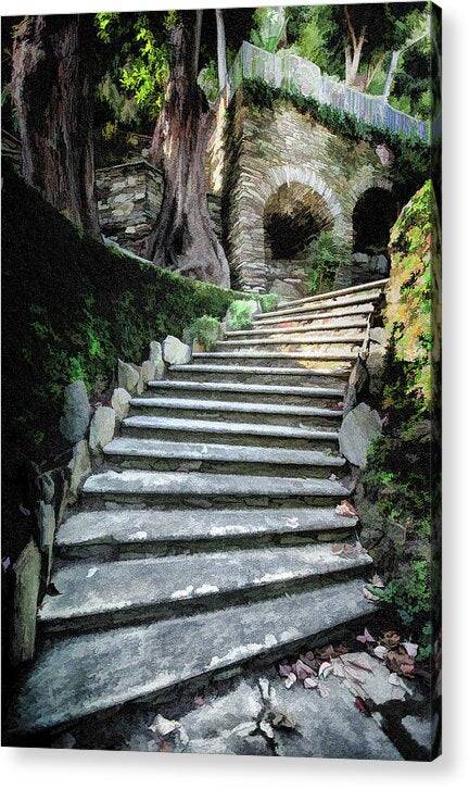 Lake Como Stairway - Acrylic Print Acrylic Print 1ArtCollection