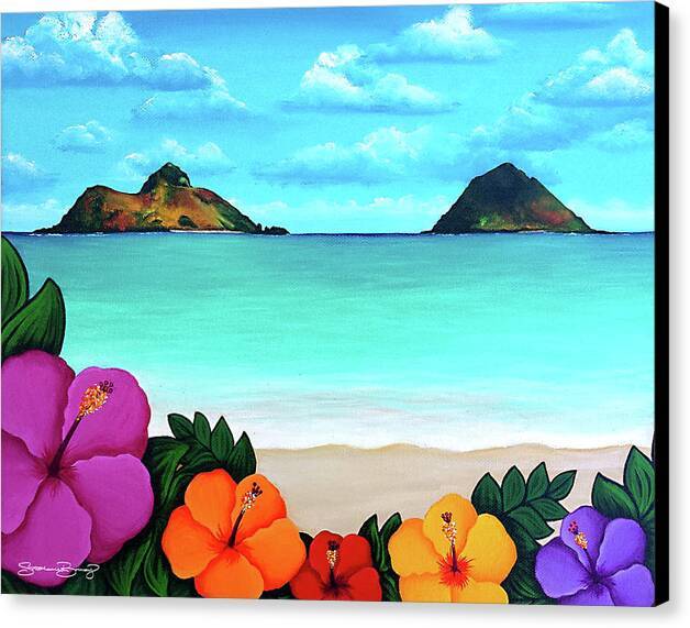 Lanikai Jewel - Canvas Print Canvas Print 1ArtCollection