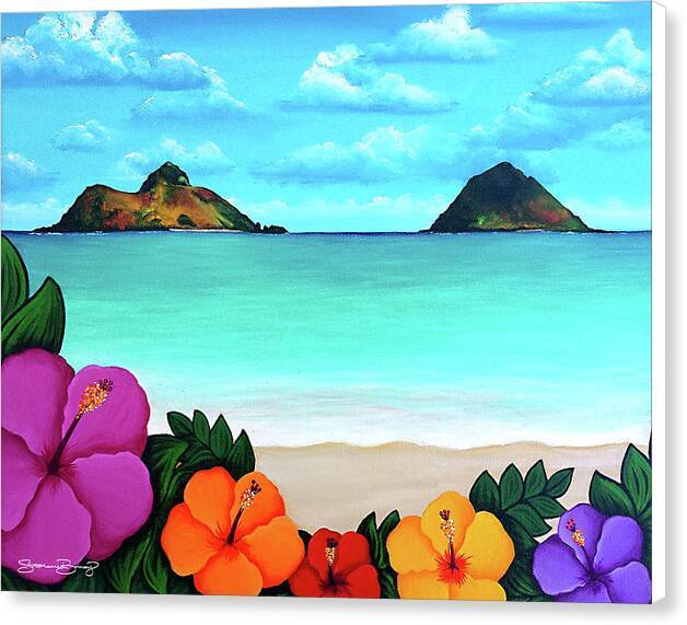 Lanikai Jewel - Canvas Print Canvas Print 1ArtCollection