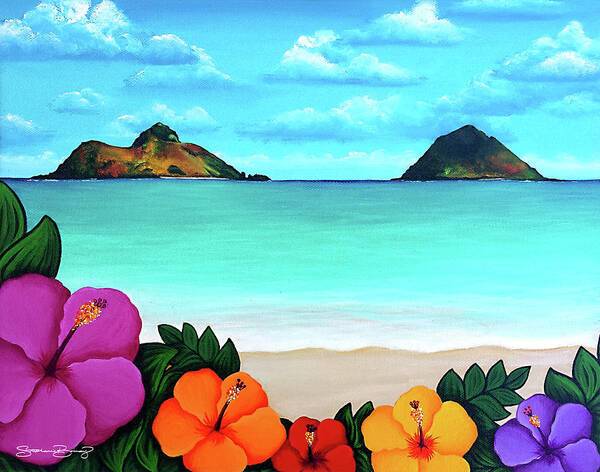 Lanikai Jewel - Art Print Art Print 1ArtCollection