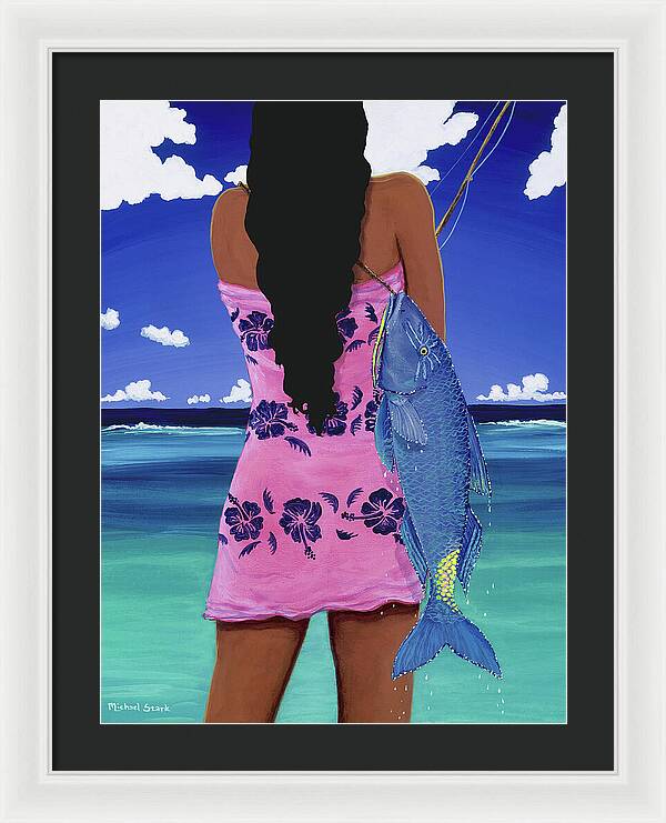 Lanis Moana Kea - Framed Print