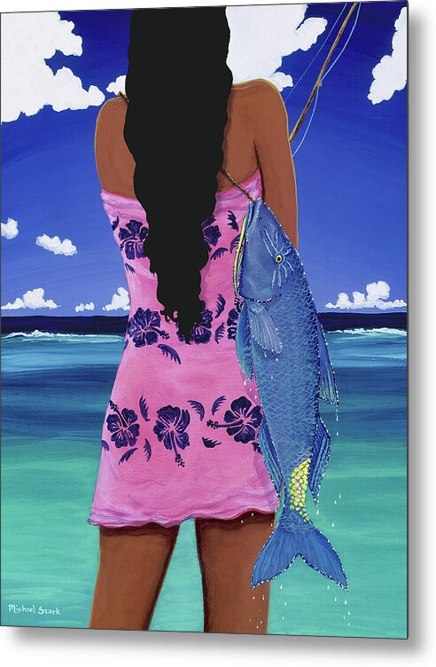 Lanis Moana Kea - Metal Print