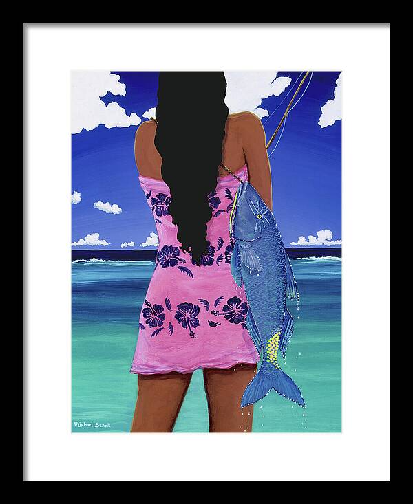 Lanis Moana Kea - Framed Print