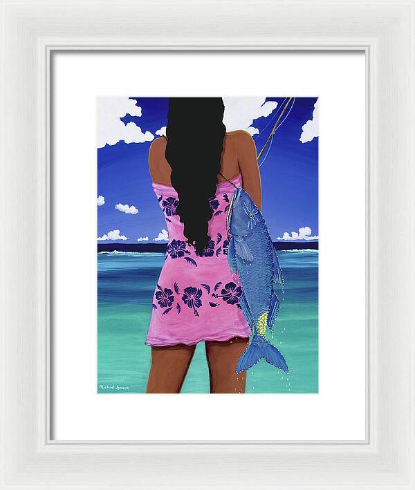 Lanis Moana Kea - Framed Print