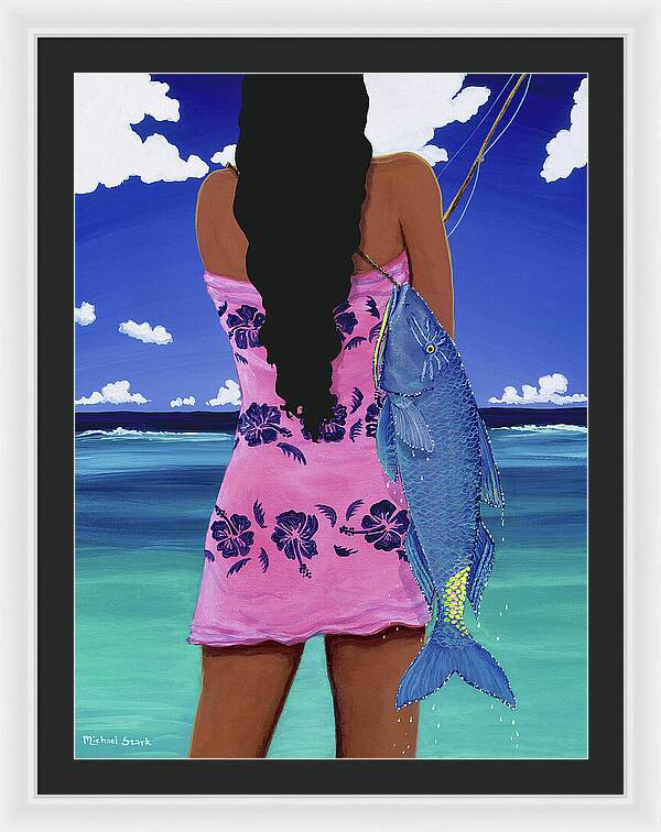 Lanis Moana Kea - Framed Print