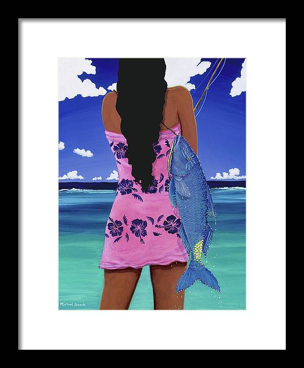 Lanis Moana Kea - Framed Print