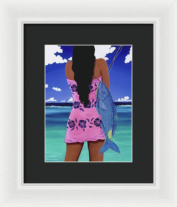 Lanis Moana Kea - Framed Print