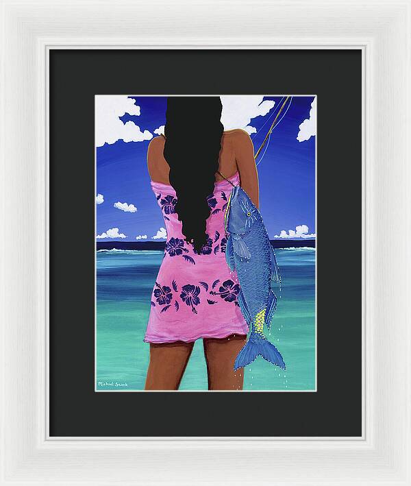 Lanis Moana Kea - Framed Print