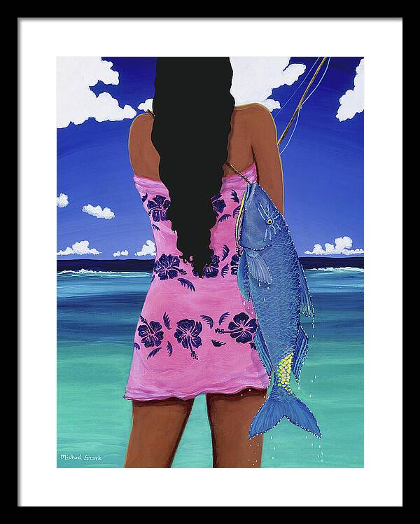 Lanis Moana Kea - Framed Print