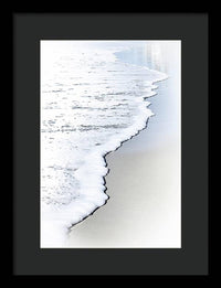 Line on the Sand - Framed Print