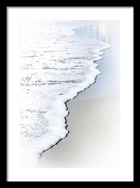 Line on the Sand - Framed Print