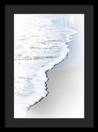 Line on the Sand - Framed Print