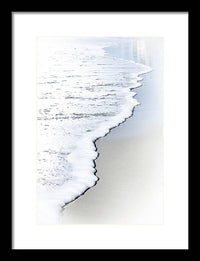 Line on the Sand - Framed Print