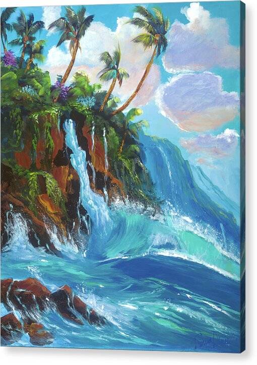 Moana Hokua - Acrylic Print Acrylic Print 1ArtCollection