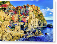 Manarola, Cinque Terra - Canvas Print Canvas Print 1ArtCollection