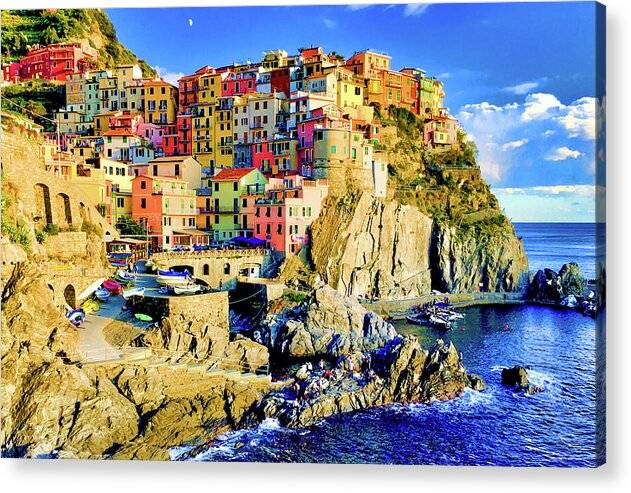 Manarola, Cinque Terra - Acrylic Print Acrylic Print 1ArtCollection