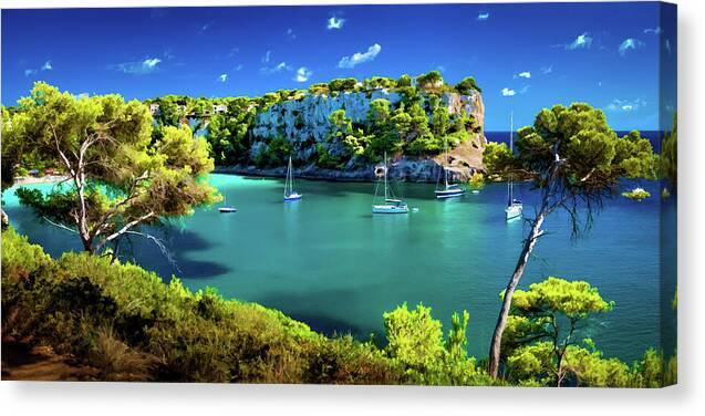 Mediterranean Paradise - Canvas Print