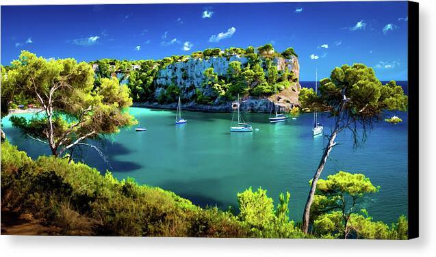 Mediterranean Paradise - Canvas Print