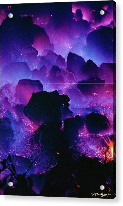 Midnight Methane Mist - Acrylic Print