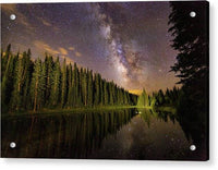 Milky Way Over Lake Irene - Acrylic Print