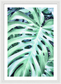 Monstera Design - Framed Print