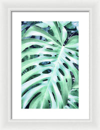 Monstera Design - Framed Print