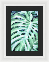 Monstera Design - Framed Print