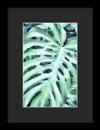 Monstera Design - Framed Print