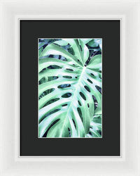 Monstera Design - Framed Print