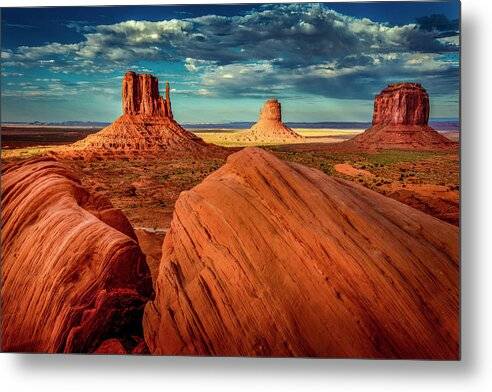 Monuments to time - Metal Print