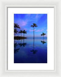 Morning Palms - Framed Print