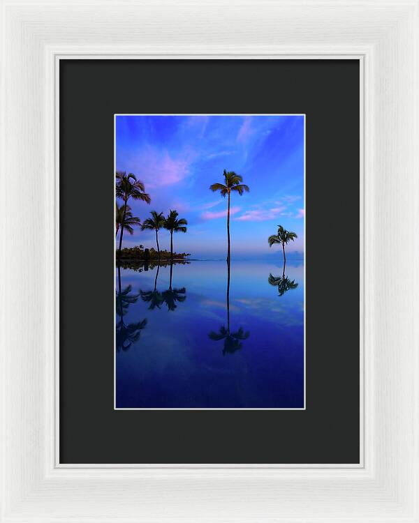 Morning Palms - Framed Print