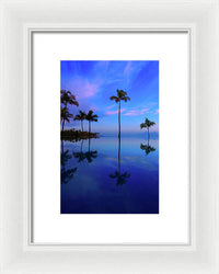 Morning Palms - Framed Print