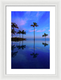 Morning Palms - Framed Print