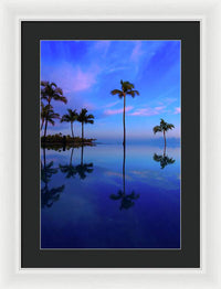 Morning Palms - Framed Print