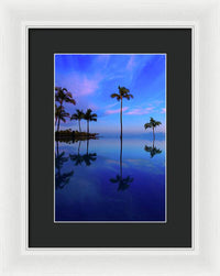 Morning Palms - Framed Print