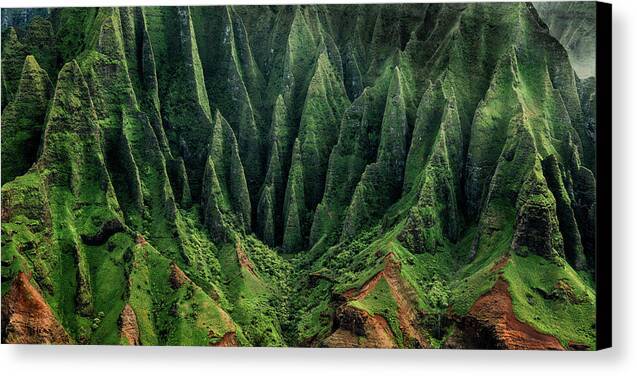 Napal Cliffs - Canvas Print