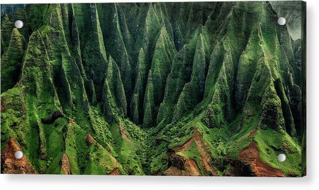 Napal Cliffs - Acrylic Print