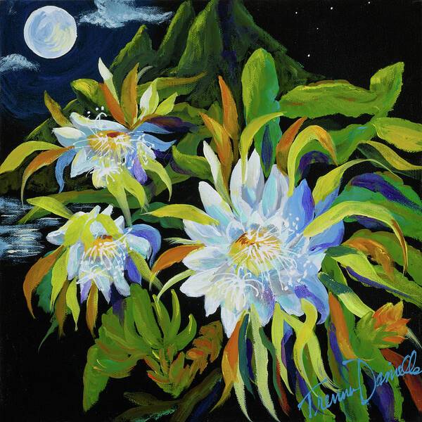 Night Blooming Cereus - Art Print Art Print 1ArtCollection