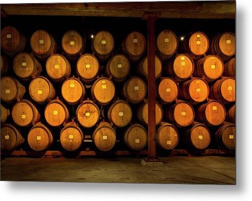 The Barrel Room - Metal Print Metal Print 1ArtCollection