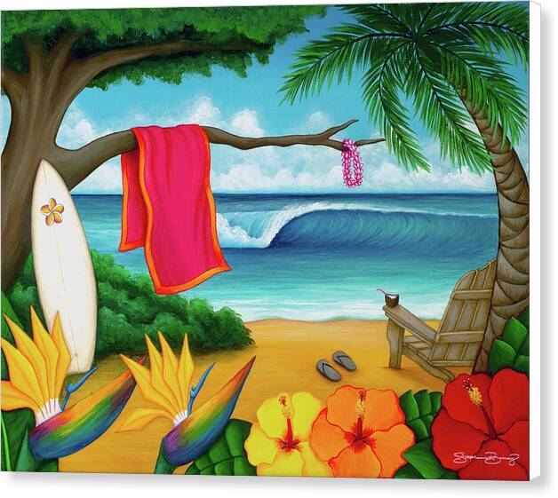 Paradise Beach - Canvas Print Canvas Print 1ArtCollection